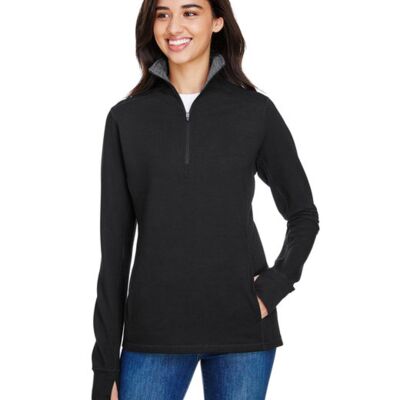 J. America Ladies' Omega Stretch Quarter-Zip JA8433 Ladies' Omega Stretch Quarter-Zip Thumbnail