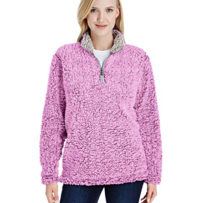 J. America Ladies' Epic Sherpa Quarter-Zip JA8451 Ladies' Epic Sherpa Quarter-Zip Thumbnail
