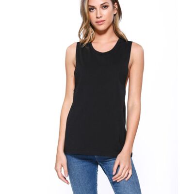 StarTee Ladies' Cotton Muscle T-Shirt ST1150 Ladies' Cotton Muscle T-Shirt Thumbnail