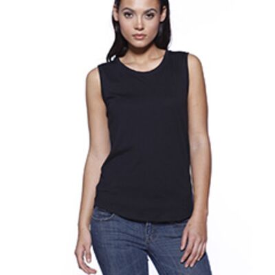 StarTee Ladies' CVC Sleeveless T-shirt ST1452 Ladies' CVC Sleeveless T-shirt Thumbnail