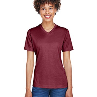 Team 365 Ladies' Sonic Heather Performance T-Shirt TT11HW Ladies' Sonic Heather Performance T-Shirt Thumbnail