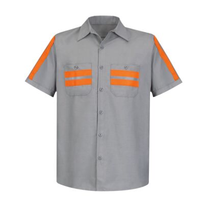 Red Kap Men's Enhanced Visibility Industrial Work Shirt SP24E Men's Enhanced Visibility Industrial Work Shirt Thumbnail