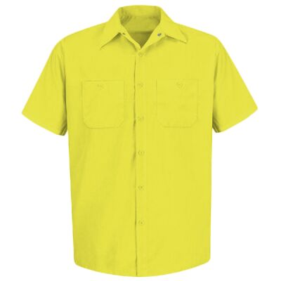 Red Kap Men's Tall Enhanced Visibility Short Sleeve Work Shirt SS24T Men's Tall Enhanced Visibility Short Sleeve Work Shirt Thumbnail