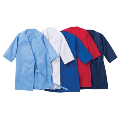 Red Kap Men's Collarless Butcher Wrap WP10 Men's Collarless Butcher Wrap Thumbnail