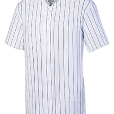 Augusta Sportswear Youth Pin Stripe Baseball Jersey 1686 Youth Pin Stripe Baseball Jersey Thumbnail