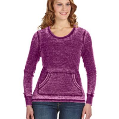 J. America Ladies' Zen Thermal Long-Sleeve T-Shirt JA8255 Ladies' Zen Thermal Long-Sleeve T-Shirt Thumbnail