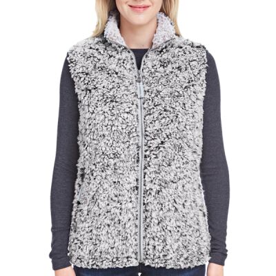 J. America Ladies' Epic Sherpa Vest JA8456 Ladies' Epic Sherpa Vest Thumbnail