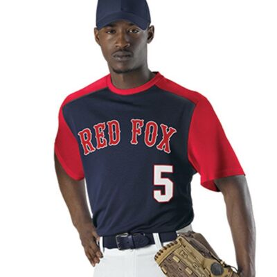 Alleson Athletic Youth Crewneck Pullover Baseball Jersey 532CJY Youth Crewneck Pullover Baseball Jersey Thumbnail