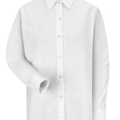 Red Kap Women's Long Sleeve Specialized Pocketless Poplin Work Shirt SP15 Women's Long Sleeve Specialized Pocketless Poplin Work Shirt Thumbnail