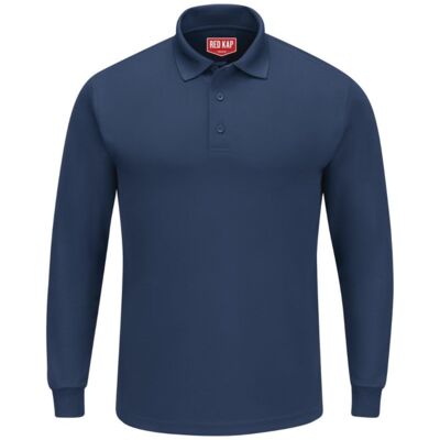 Red Kap Men's Long Sleeve Performance Knit Polo SK6L Men's Long Sleeve Performance Knit Polo Thumbnail