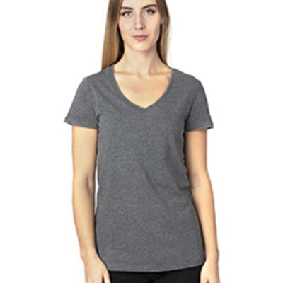 Threadfast Apparel Ladies' Ultimate CVC V-Neck T-Shirt 200RV Ladies' Ultimate CVC V-Neck T-Shirt Thumbnail