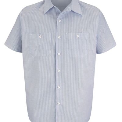 Red Kap Men's Industrial Stripe Work Shirt SL20 Men's Industrial Stripe Work Shirt Thumbnail