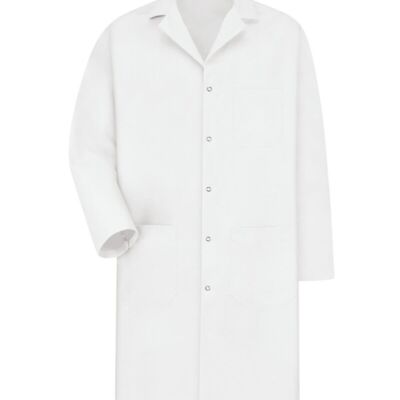 Red Kap Unisex Tall Gripper Front Lab Coat KP18T Unisex Tall Gripper Front Lab Coat Thumbnail