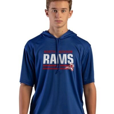 Badger Men's B-Core Hooded T-Shirt 4123 Men's B-Core Hooded T-Shirt Thumbnail