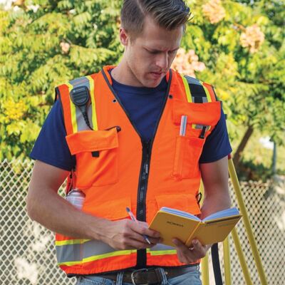 Kishigo Unisex Professional Surveyors Vest S5000-5001 Unisex Professional Surveyors Vest Thumbnail