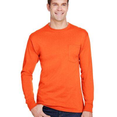 Hanes Adult Workwear Long-Sleeve Pocket T-Shirt W120 Adult Workwear Long-Sleeve Pocket T-Shirt Thumbnail