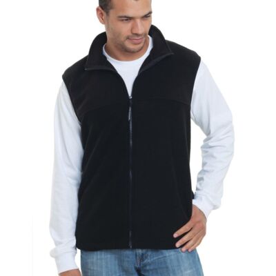 Bayside Men's USA-Made Full-Zip Fleece Vest 1120 Men's USA-Made Full-Zip Fleece Vest Thumbnail