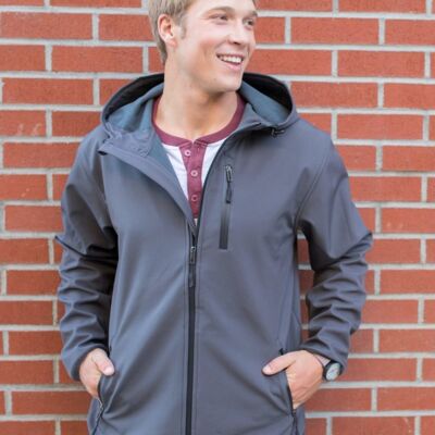 Independent Trading Co. Men's Poly-Tech Soft Shell Jacket EXP35SSZ Men's Poly-Tech Soft Shell Jacket Thumbnail