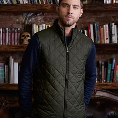 Weatherproof Men's Vintage Diamond Quilted Vest 207359 Men's Vintage Diamond Quilted Vest Thumbnail