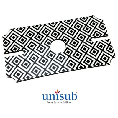 Unisub Wine Bottle & Glass Holder Tray U9948 Wine Bottle & Glass Holder Tray Thumbnail