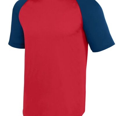 Augusta Sportswear Youth Wicking Short Sleeve Baseball Jersey 1509 Youth Wicking Short Sleeve Baseball Jersey Thumbnail