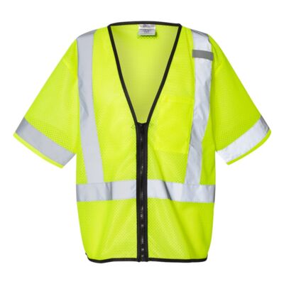 Kishigo Unisex Economy Single Pocket Zipper Vest 1567-1568 Unisex Economy Single Pocket Zipper Vest Thumbnail