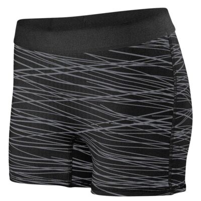 Augusta Sportswear Women's Hyperform Fitted Shorts 2625 Women's Hyperform Fitted Shorts Thumbnail