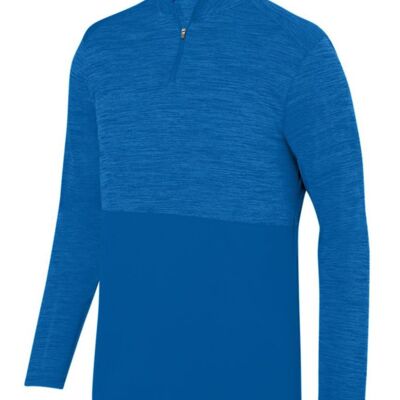 Augusta Sportswear Men's Shadow Tonal Heather Quarter-Zip Pullover 2908 Men's Shadow Tonal Heather Quarter-Zip Pullover Thumbnail