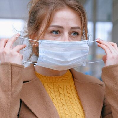 Liberty Bags 3-Ply Face Mask 3PM-Mask 3-Ply Face Mask Thumbnail