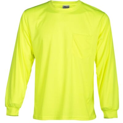 Kishigo Unisex Microfiber Polyester Long Sleeve T-Shirt 9122-9123 Unisex Microfiber Polyester Long Sleeve T-Shirt Thumbnail
