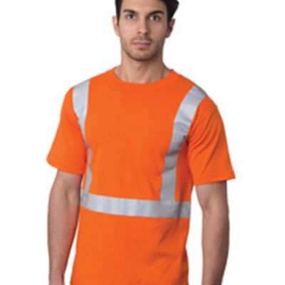 Bayside Unisex USA-Made High Visibility Pocket T-Shirt 3771 Unisex USA-Made High Visibility Pocket T-Shirt Thumbnail