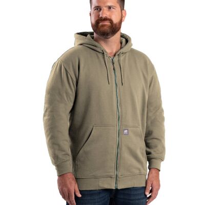 Berne Apparel Men's Tall Heritage Thermal-Lined Full-Zip Hooded Sweatshirt SZ101T Men's Tall Heritage Thermal-Lined Full-Zip Hooded Sweatshirt Thumbnail
