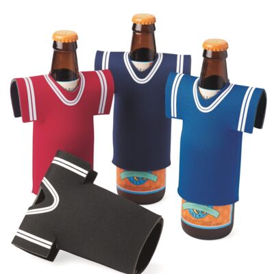 Liberty Bags Collapsible Jersey Foam Can & Bottle Holder FT008 Collapsible Jersey Foam Can & Bottle Holder Thumbnail