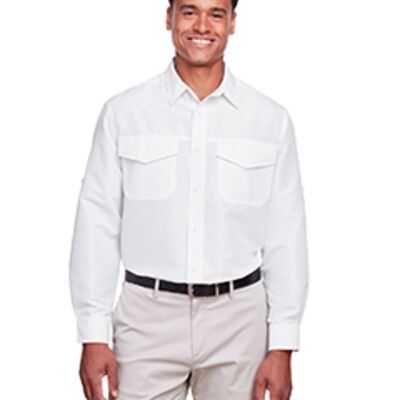 Harriton Men's Key West Long-Sleeve Performance Staff Shirt M580L Men's Key West Long-Sleeve Performance Staff Shirt Thumbnail