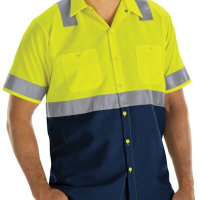 Red Kap Men's Enhanced & Hi-Visibility Work Shirt SY24 Men's Enhanced & Hi-Visibility Work Shirt Thumbnail