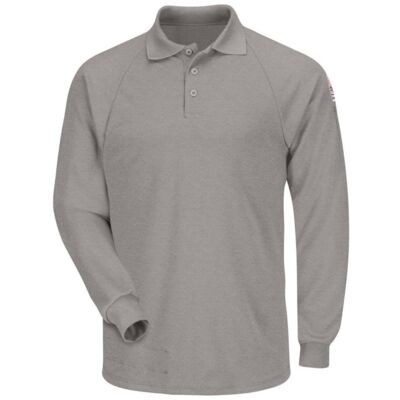 Bulwark Men's Classic Long Sleeve Polo - CoolTouch®2 SMP2 Men's Classic Long Sleeve Polo - CoolTouch®2 Thumbnail
