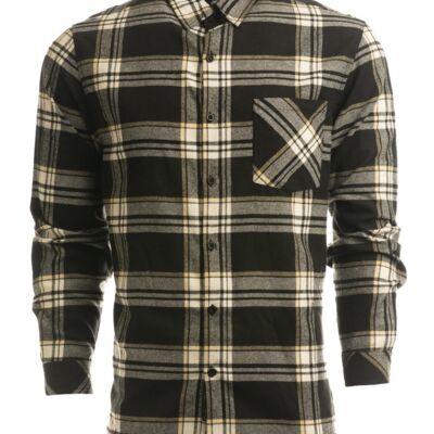 Burnside Men's Open Pocket Flannel Shirt 8212 Men's Open Pocket Flannel Shirt Thumbnail