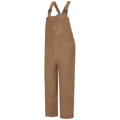 Bulwark Brown Duck Deluxe Insulated Bib Overall - EXCEL FR® ComforTouch Tall Sizes BLN4T Brown Duck Deluxe Insulated Bib Overall - EXCEL FR® ComforTouch Tall Sizes Thumbnail