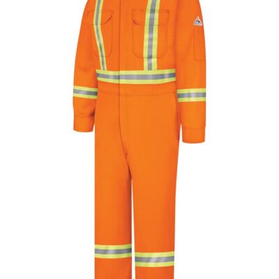 Bulwark Men's Premium Coverall with CSA Compliant Reflective Trim - EXCEL FR® ComforTouch®. CLBC Men's Premium Coverall with CSA Compliant Reflective Trim - EXCEL FR® ComforTouch®. Thumbnail