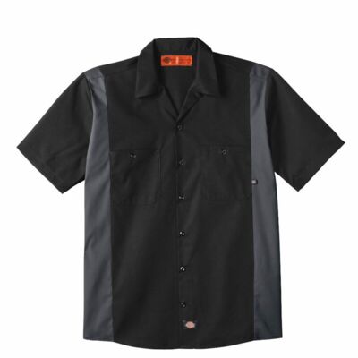 Dickies Men's Industrial Colorblocked Short Sleeve Shirt LS524 Men's Industrial Colorblocked Short Sleeve Shirt Thumbnail
