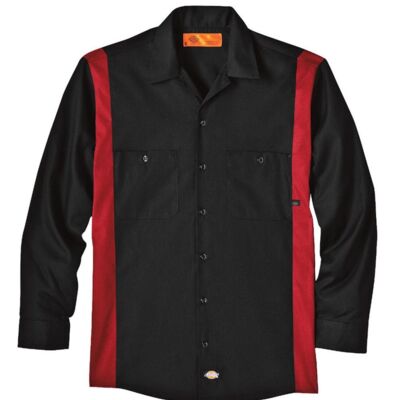 Dickies Men's Industrial Colorblocked Long Sleeve Shirt 5524 Men's Industrial Colorblocked Long Sleeve Shirt Thumbnail