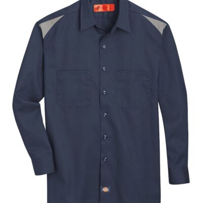 Dickies Men's Long Sleeve Performance Team Shirt 6605 Men's Long Sleeve Performance Team Shirt Thumbnail