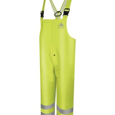 Bulwark Men's Hi-Visibility Flame-Resistant Rain Bib Overall - 10 oz. BXN4 Men's Hi-Visibility Flame-Resistant Rain Bib Overall - 10 oz. Thumbnail