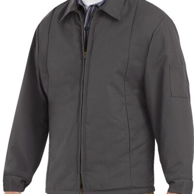 Red Kap Men's Tall Perma-Lined Panel Jacket JT50T Men's Tall Perma-Lined Panel Jacket Thumbnail