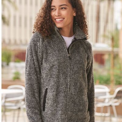J. America Women's Boundary Shag Frosty Sherpa Full-Zip 8463 Women's Boundary Shag Frosty Sherpa Full-Zip Thumbnail