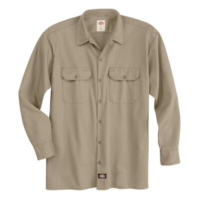 Dickies Men's Heavyweight Cotton Long Sleeve Shirt 5549 Men's Heavyweight Cotton Long Sleeve Shirt Thumbnail