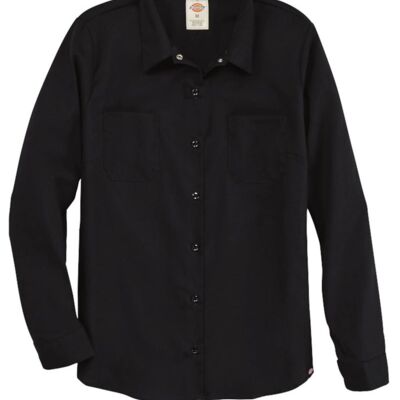 Dickies Women's Long Sleeve Industrial Work Shirt L5350 Women's Long Sleeve Industrial Work Shirt Thumbnail