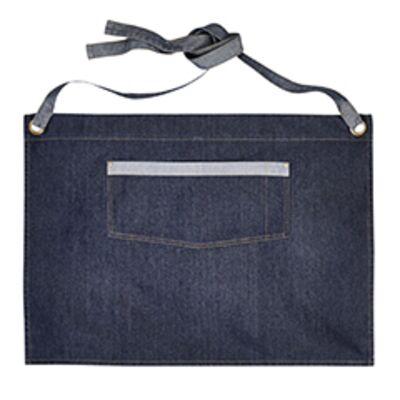 Unisex Domain Contrast Denim Waist Apron Thumbnail