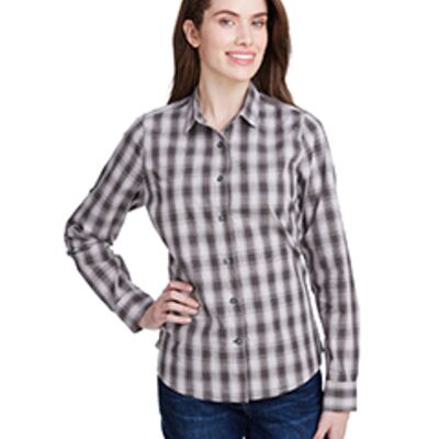 Artisan Collection by Reprime Ladies' Mulligan Check Long-Sleeve Cotton Shirt RP350 Ladies' Mulligan Check Long-Sleeve Cotton Shirt Thumbnail