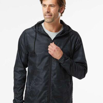 Independent Trading Co. Unisex Lightweight Windbreaker Full-Zip Jacket EXP54LWZ Unisex Lightweight Windbreaker Full-Zip Jacket Thumbnail
